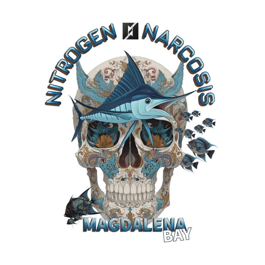 T-shirt design Magdalena Blue Marlin